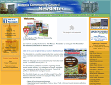Tablet Screenshot of kinrossnewsletter.org